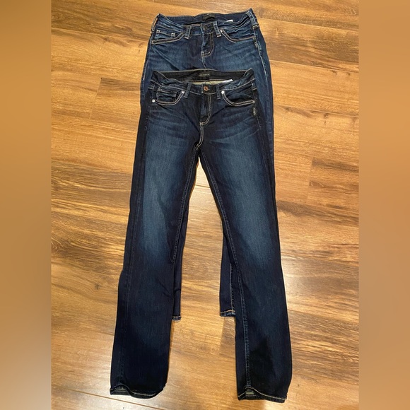 Lot of Two Pair, Silver Jeans - Picture 2 of 3